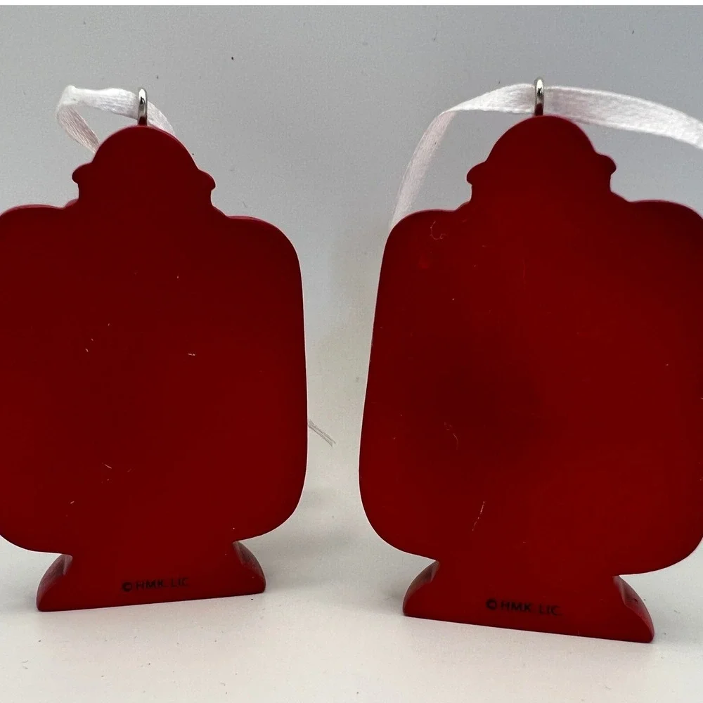 Hallmark Happy Camper Lantern Ornament Lot of 2 Christmas Cabincore Cottagecore